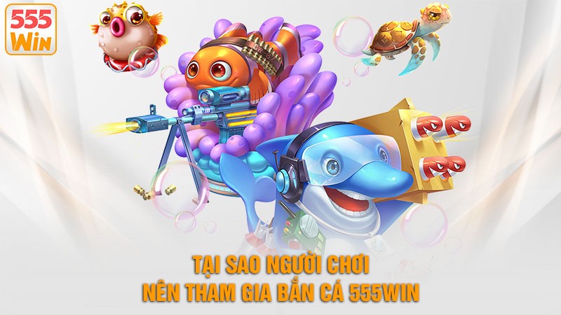 Tại sao người chơi nên tham gia bắn cá 555win Tại sao người chơi nên tham gia bắn cá 555win